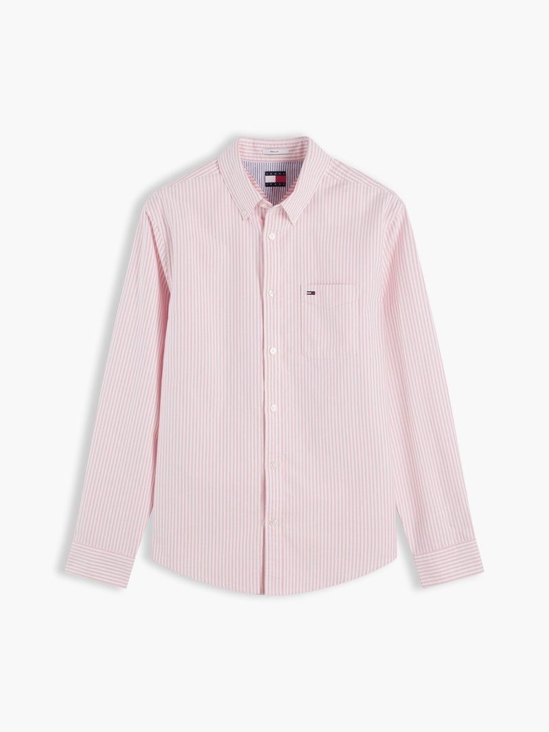 Regular Fit Stripe Oxford Shirt
