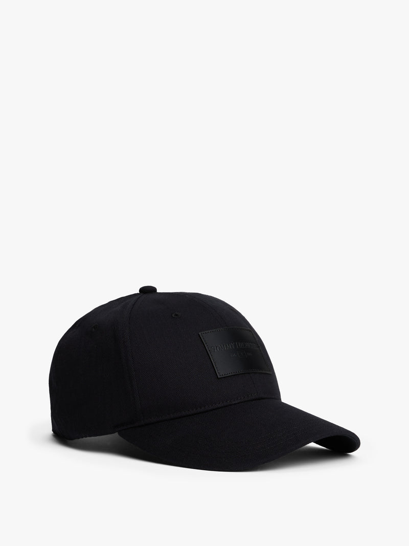 Leather Patch 6 Panel Cap