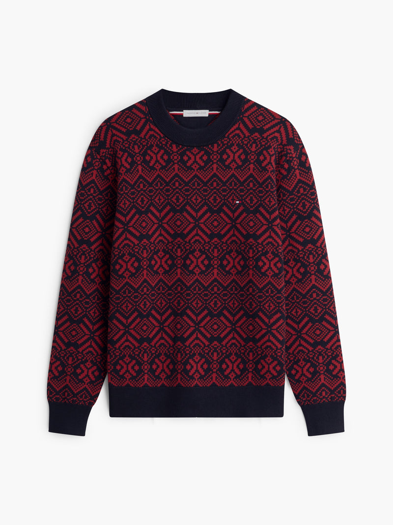 Relaxed Fit Fairisle Pullover