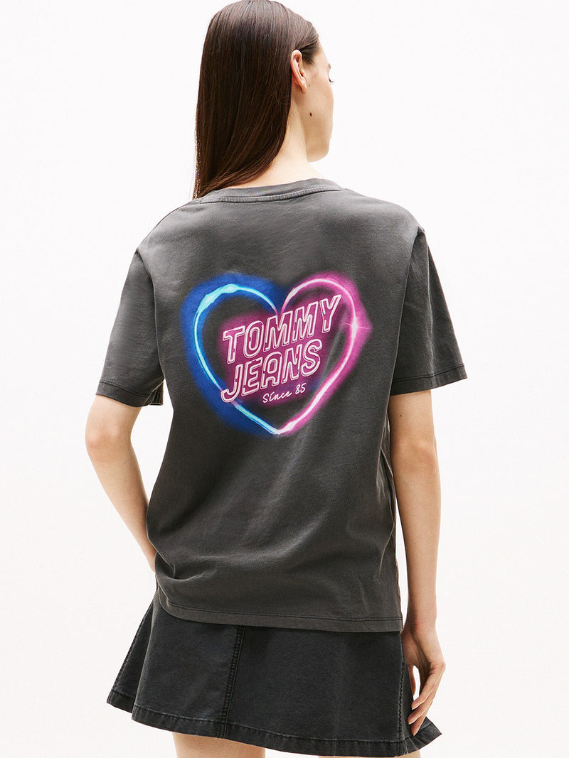 Solid Relaxed Fit Half Sleeve Cotton Jersey T-Shirt