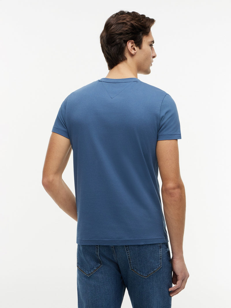 Slim Fit Chest Logo Jersey Tshirt