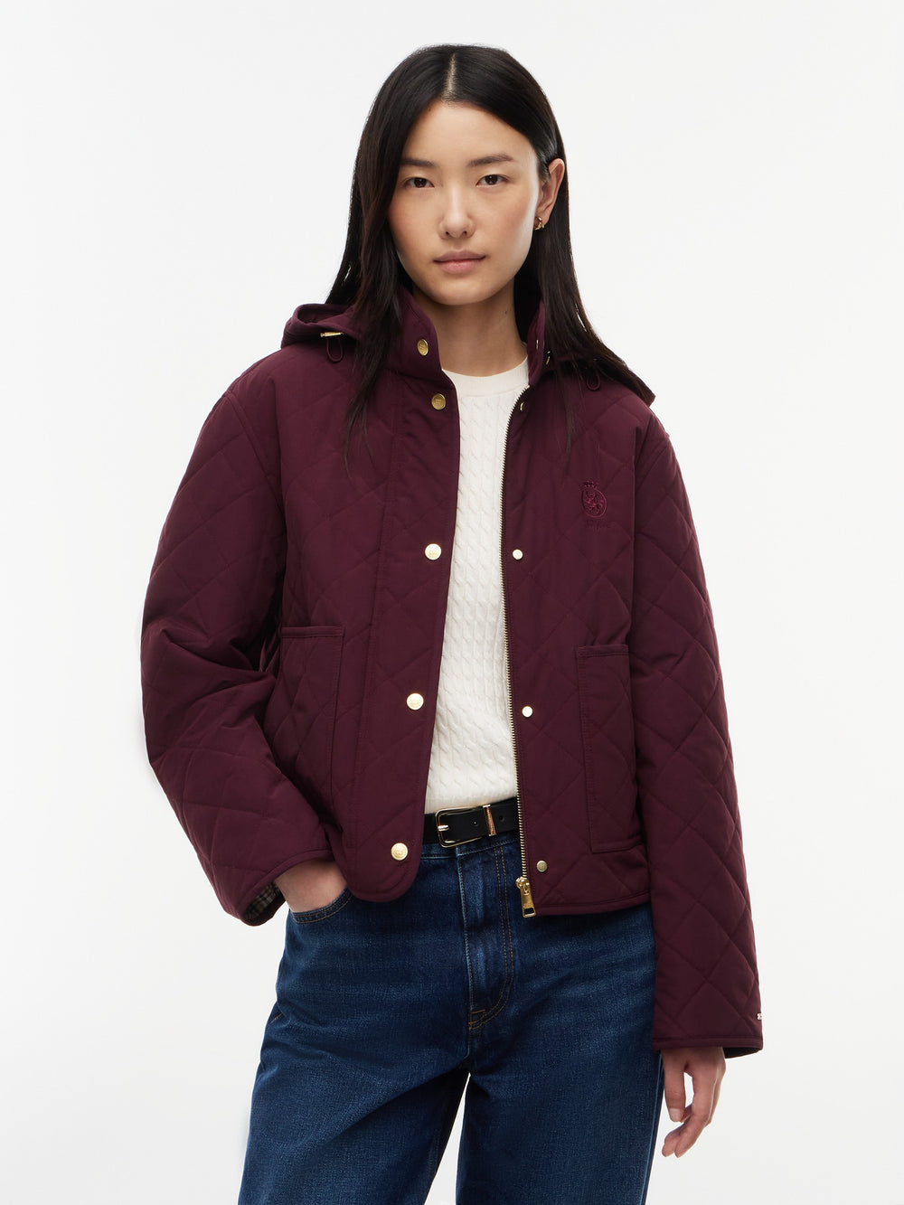 Regular Fit Quilted Jacket
