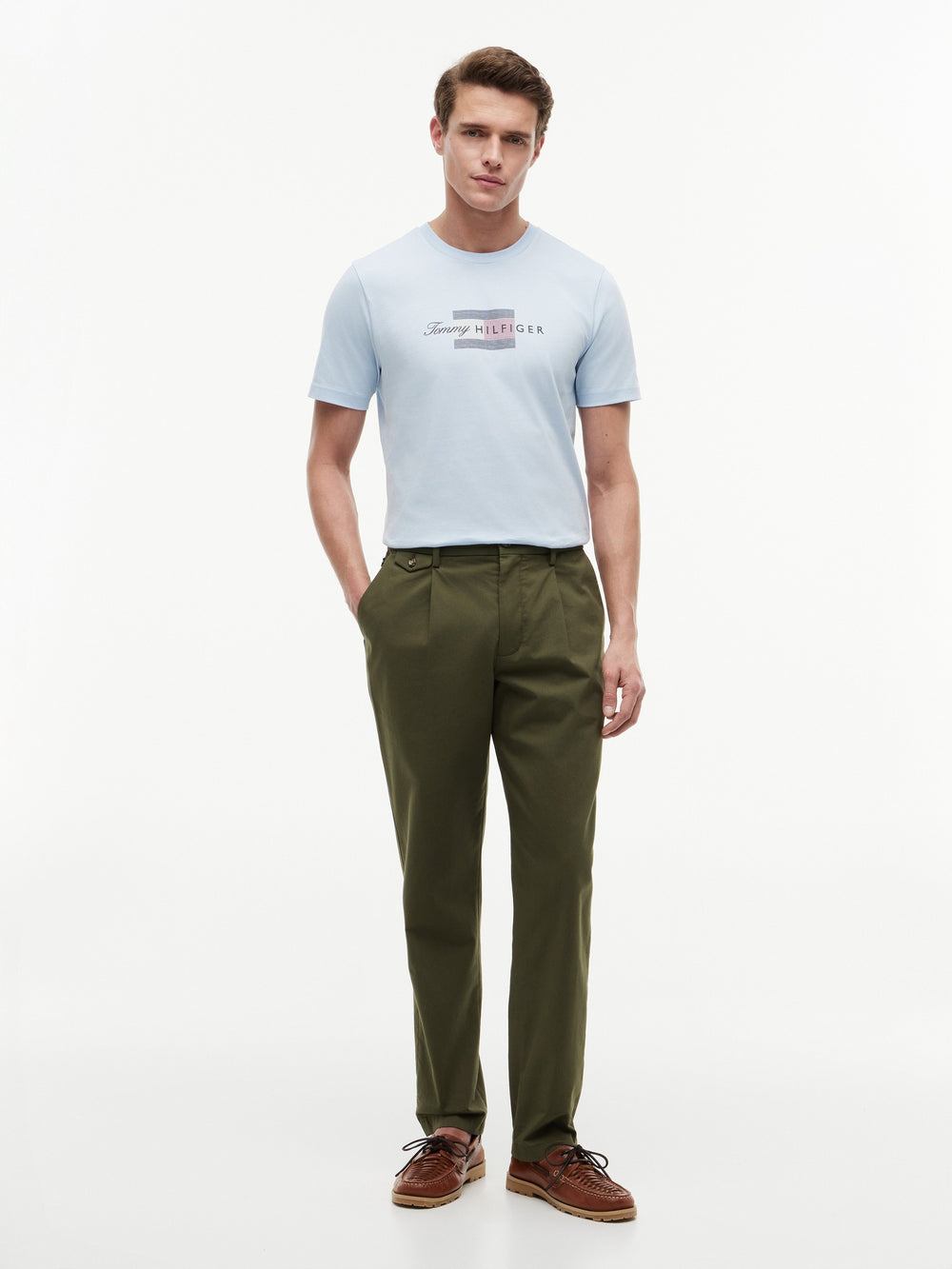 Regular Fit Graphic Logo Tshirt