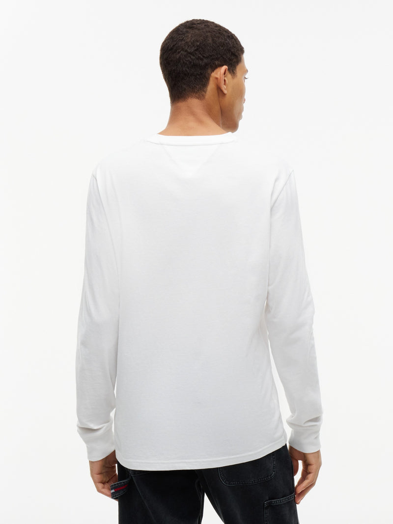 Slim Fit Signature Long Sleeve T-Shirt