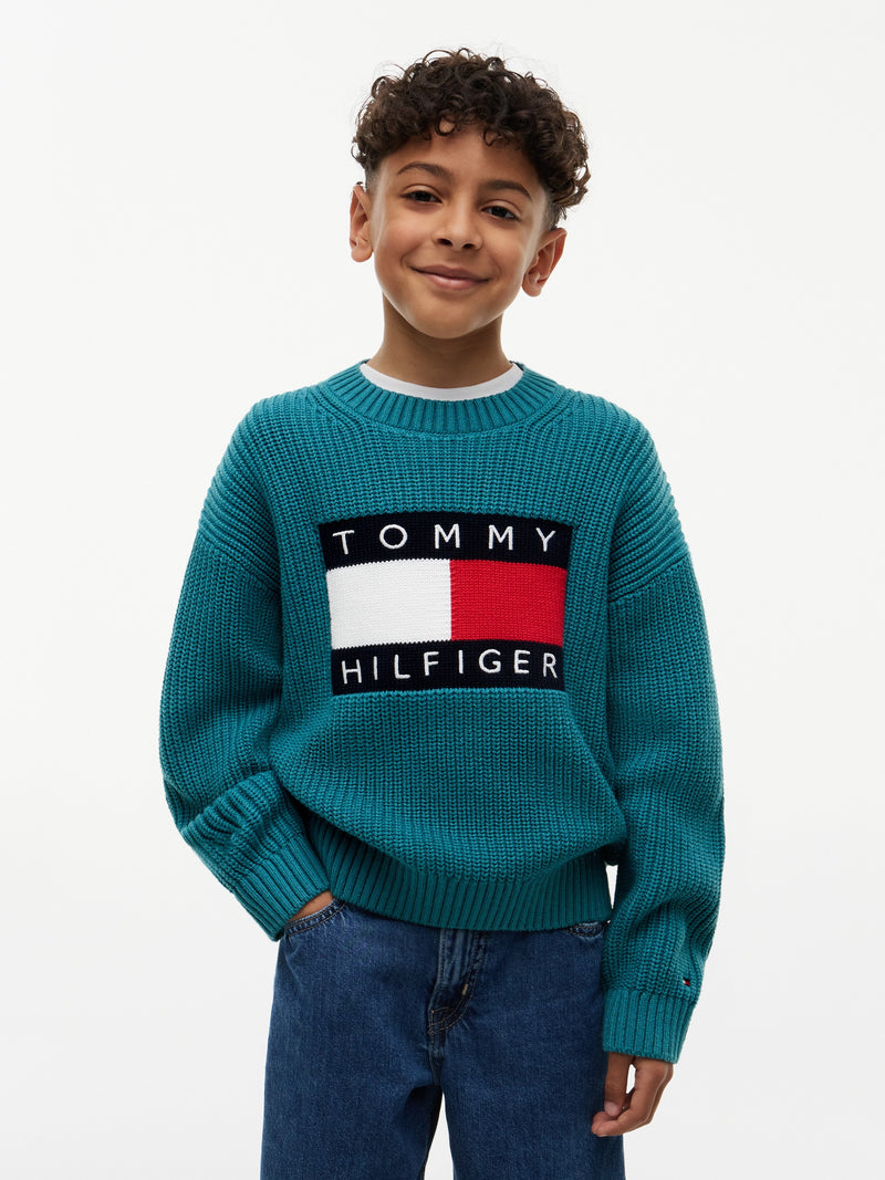 Kids Flag Logo Sweater