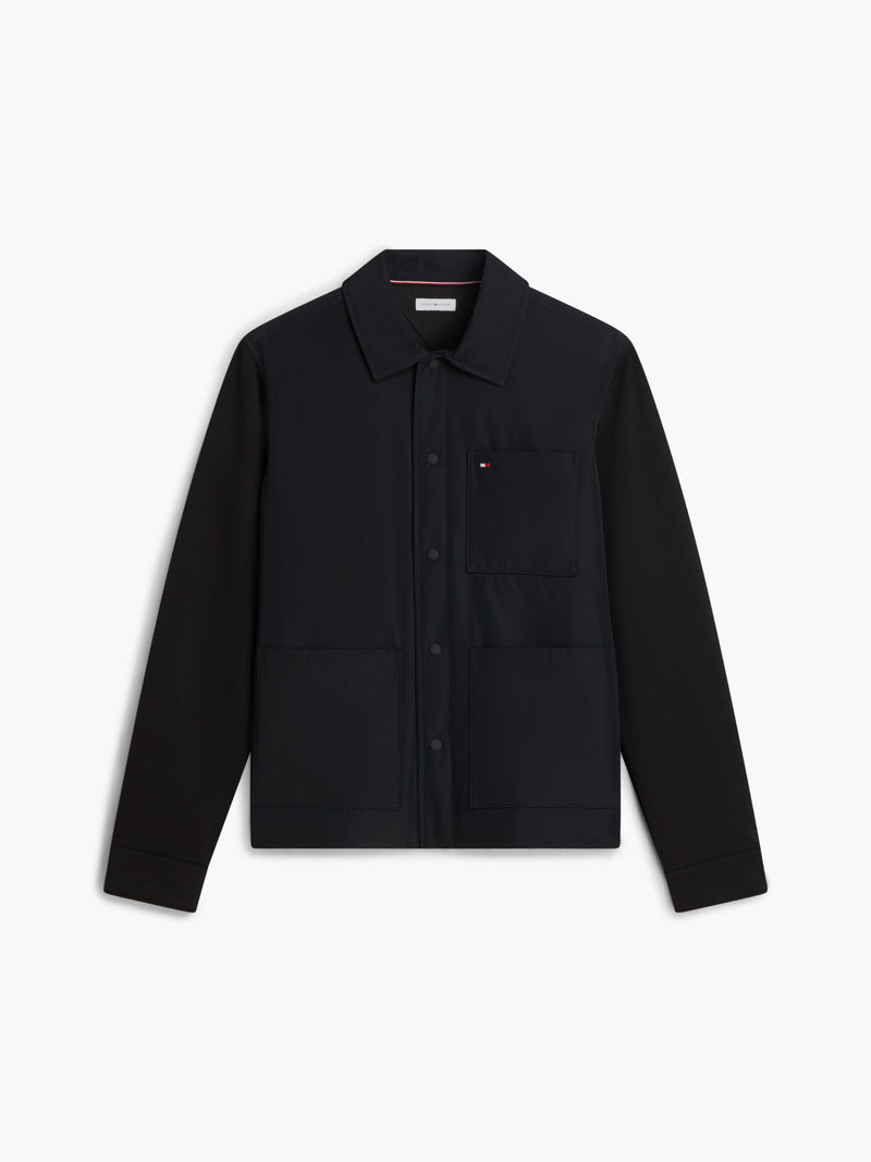 Regular Fit Mix Media Jacket
