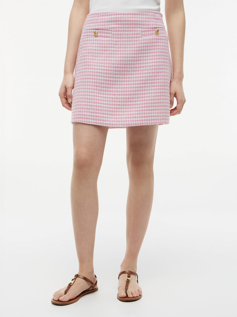 Women Solid A-Line Skirt