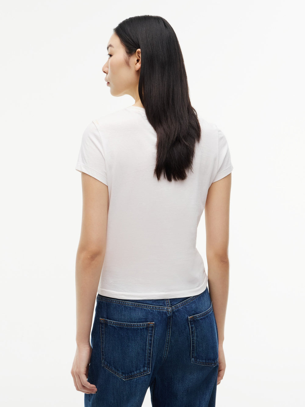 Solid Slim Fit Half Sleeve Cotton Jersey T-Shirt