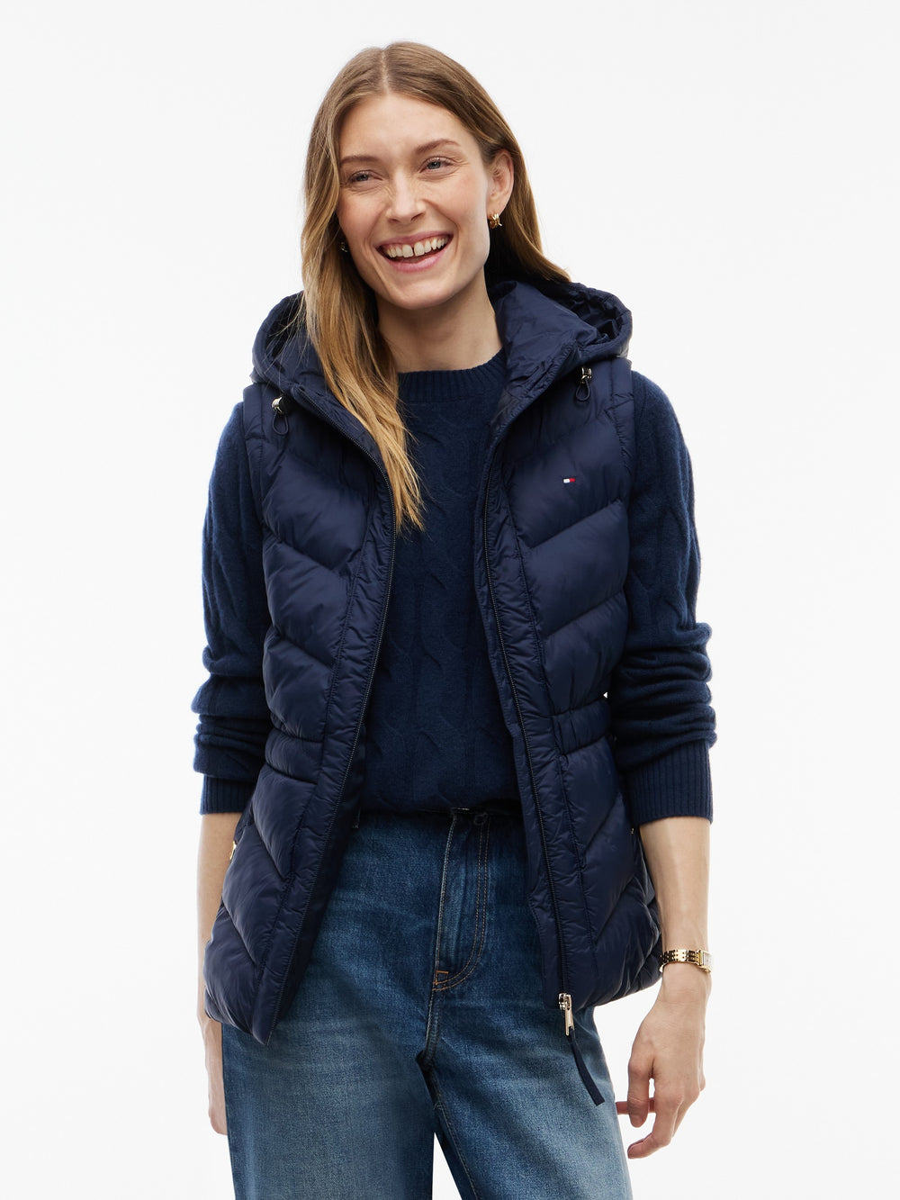 Slim Fit Quilted Vest