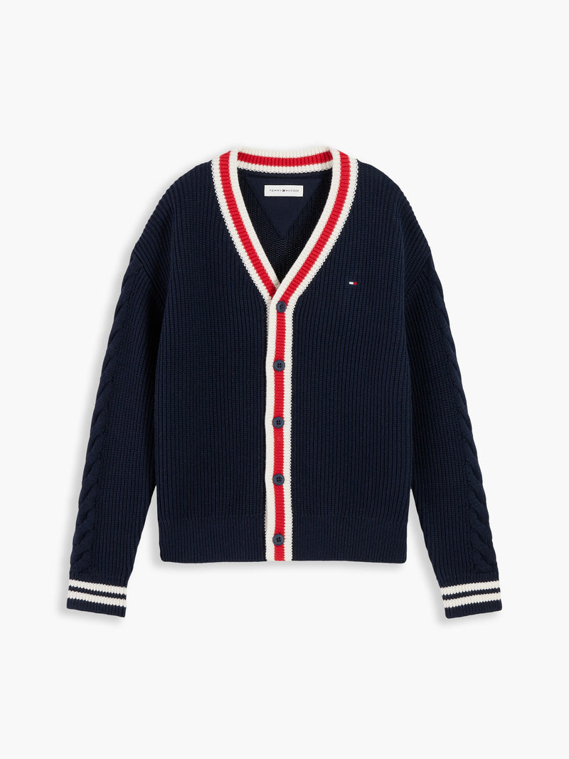 Kids Cable Knit Cardigan