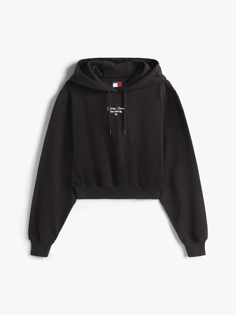 Relaxed Fit Terry Hoodie