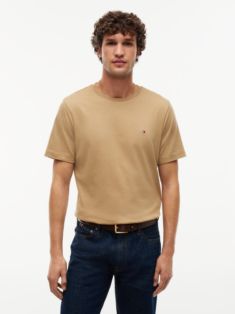 Regular Fit Solid Interlock Tshirt