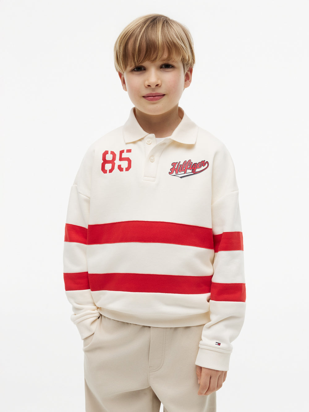 Kids Terry Quarter Zip Sweatshirt