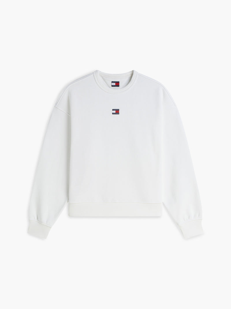 Relaxed Fit Terry Pullover