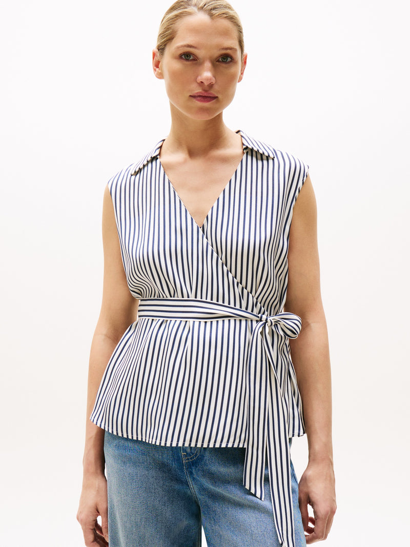 Slim Fit Stripe Top