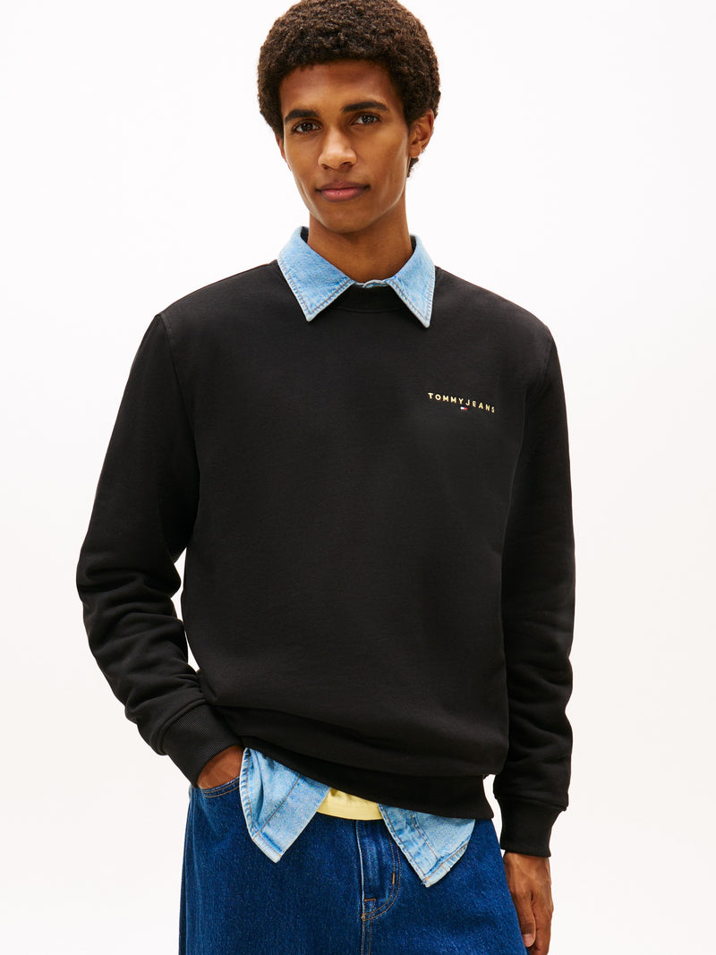 Regular Fit Fleece Crew Neck Sweatshirt