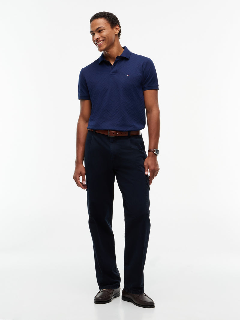 Regular Fit Jacquard Polo