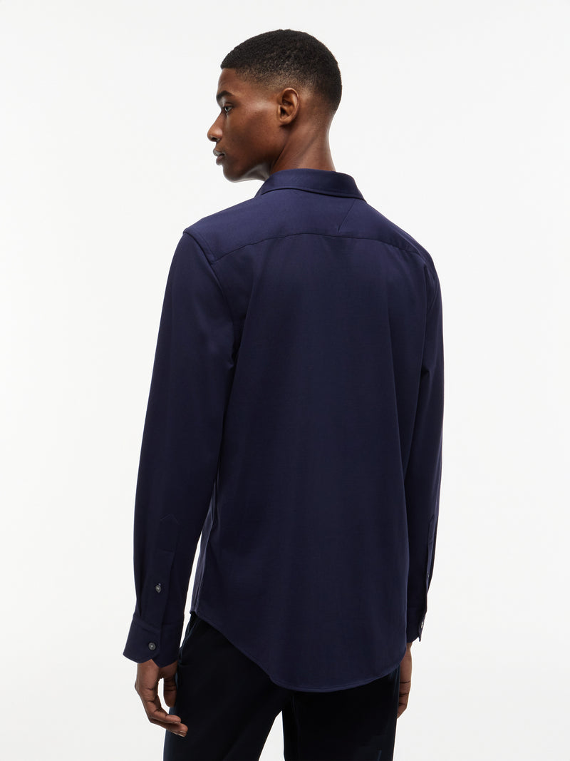 Slim Fit Solid Performance Shirt