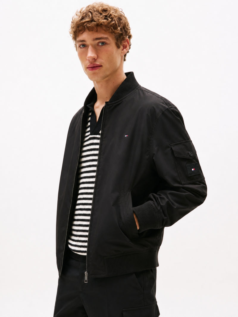 Relaxed Fit Bomber Jacket