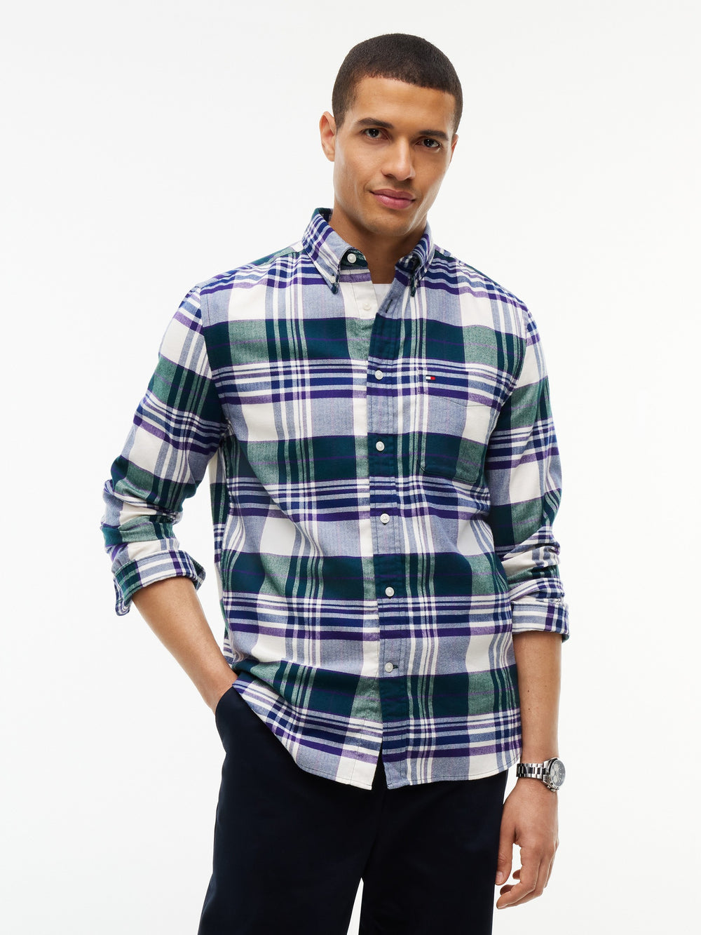 Regular Fit Check Flannel Shirt