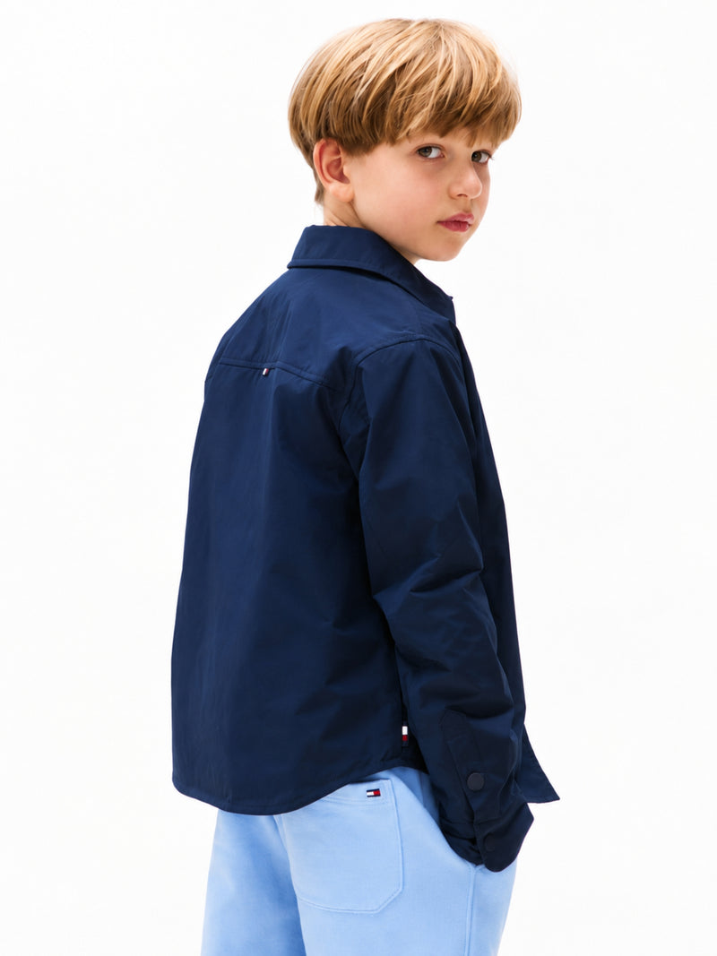 Kids Solid Overshirt