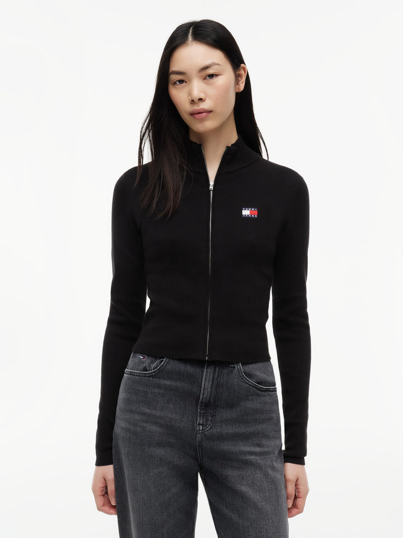 Full Sleeve Slim Fit Zip Thru
