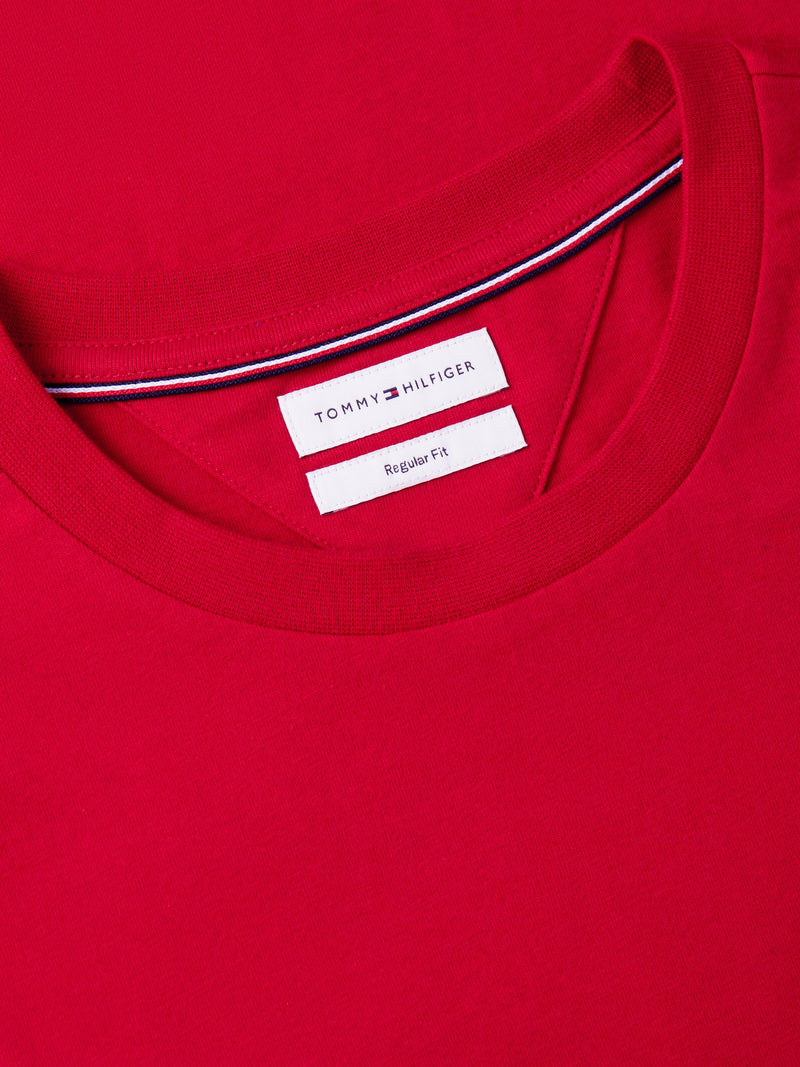 Regular Fit Solid Pocket Tshirt