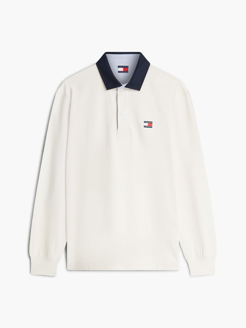 Relaxed Fit Rugby Polo