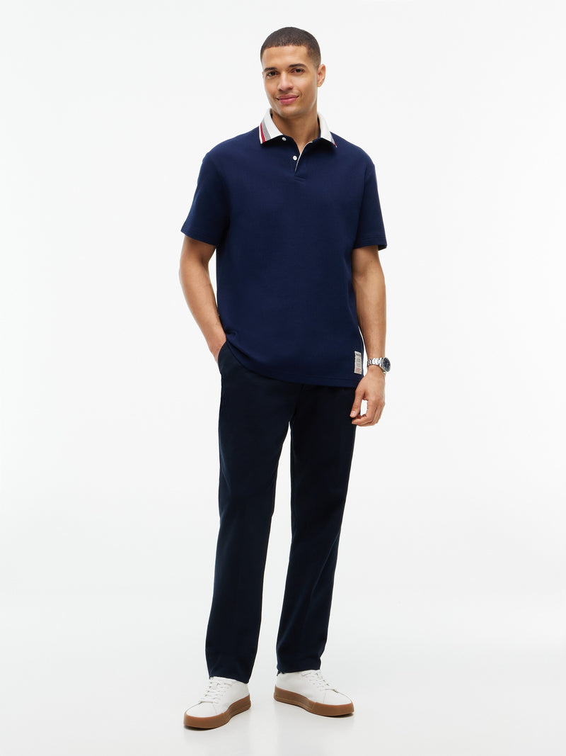 Regular Fit Textured Polo