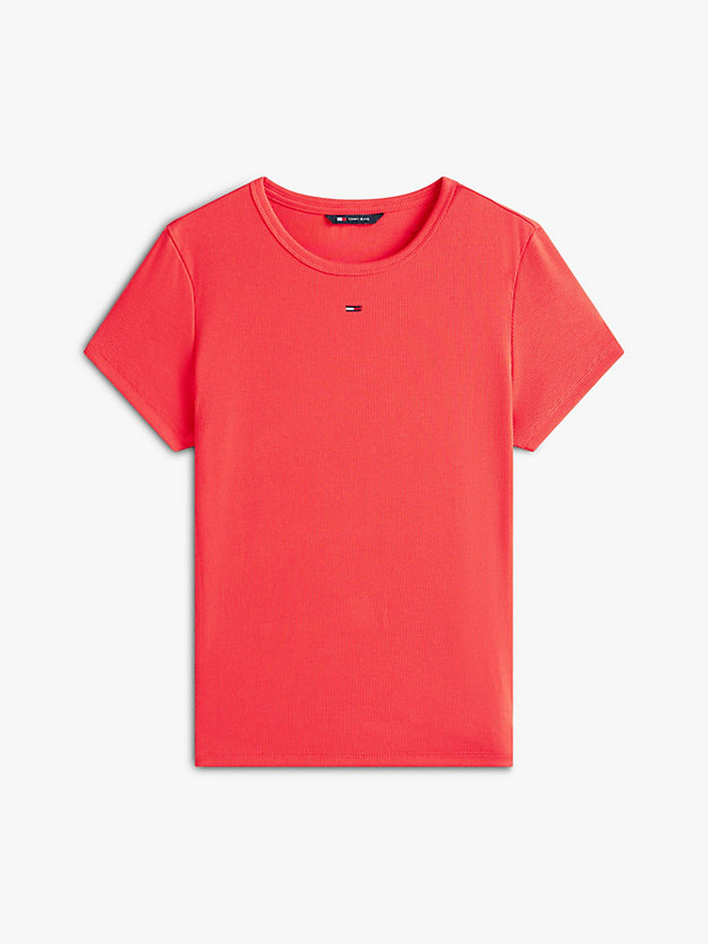 Stripe Slim Fit Half Sleeve Ribbed T-Shirt
