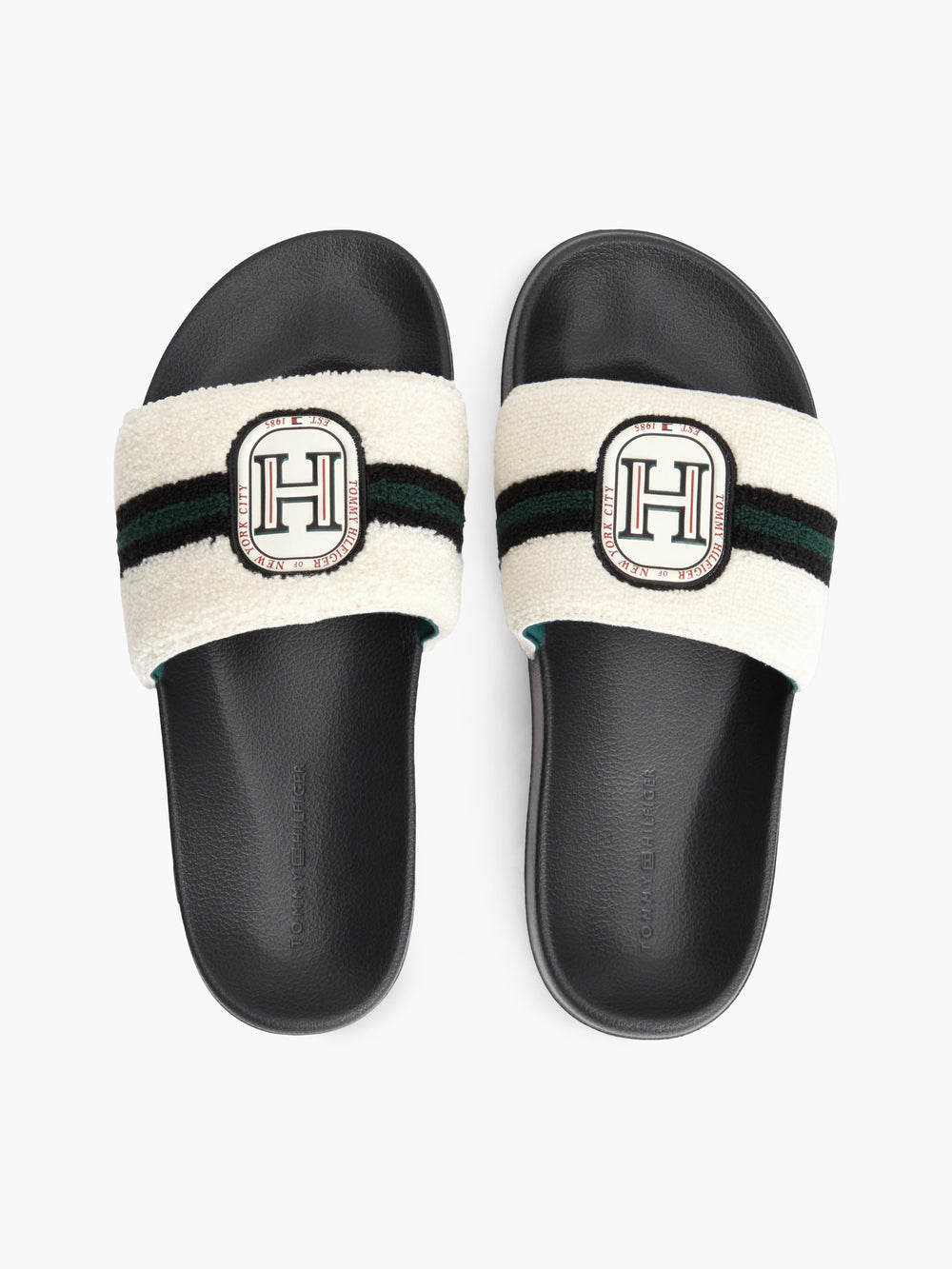 Men Hilfiger Towelling Slider