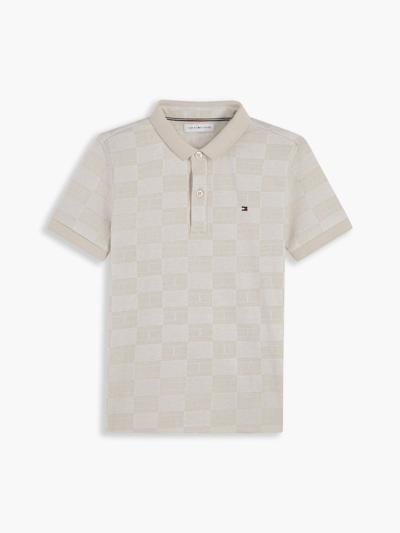 Kids Jacquard Polo