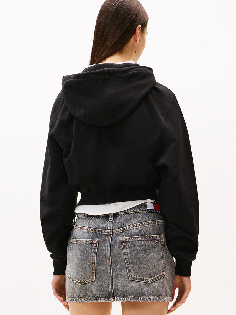 Relaxed Fit Terry Hoodie