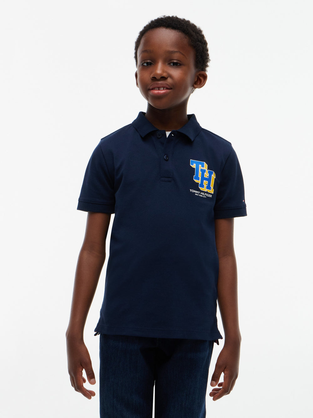 Kids Stretch Polo