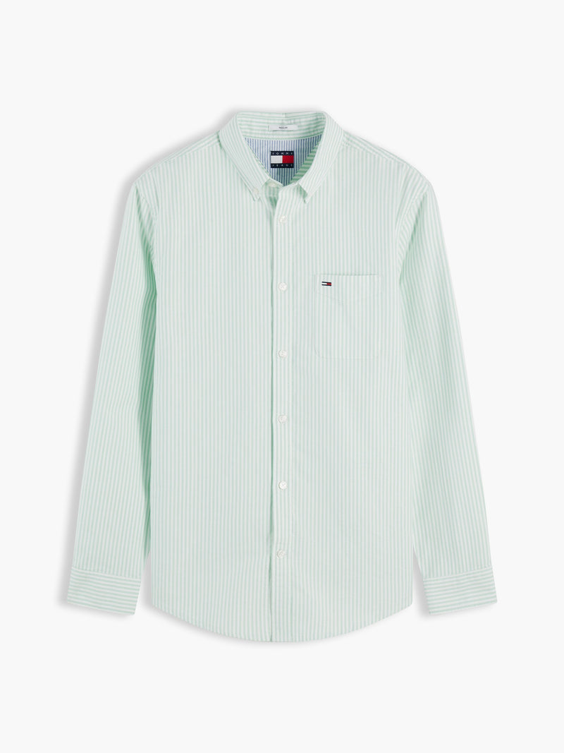 Regular Fit Stripe Oxford Shirt