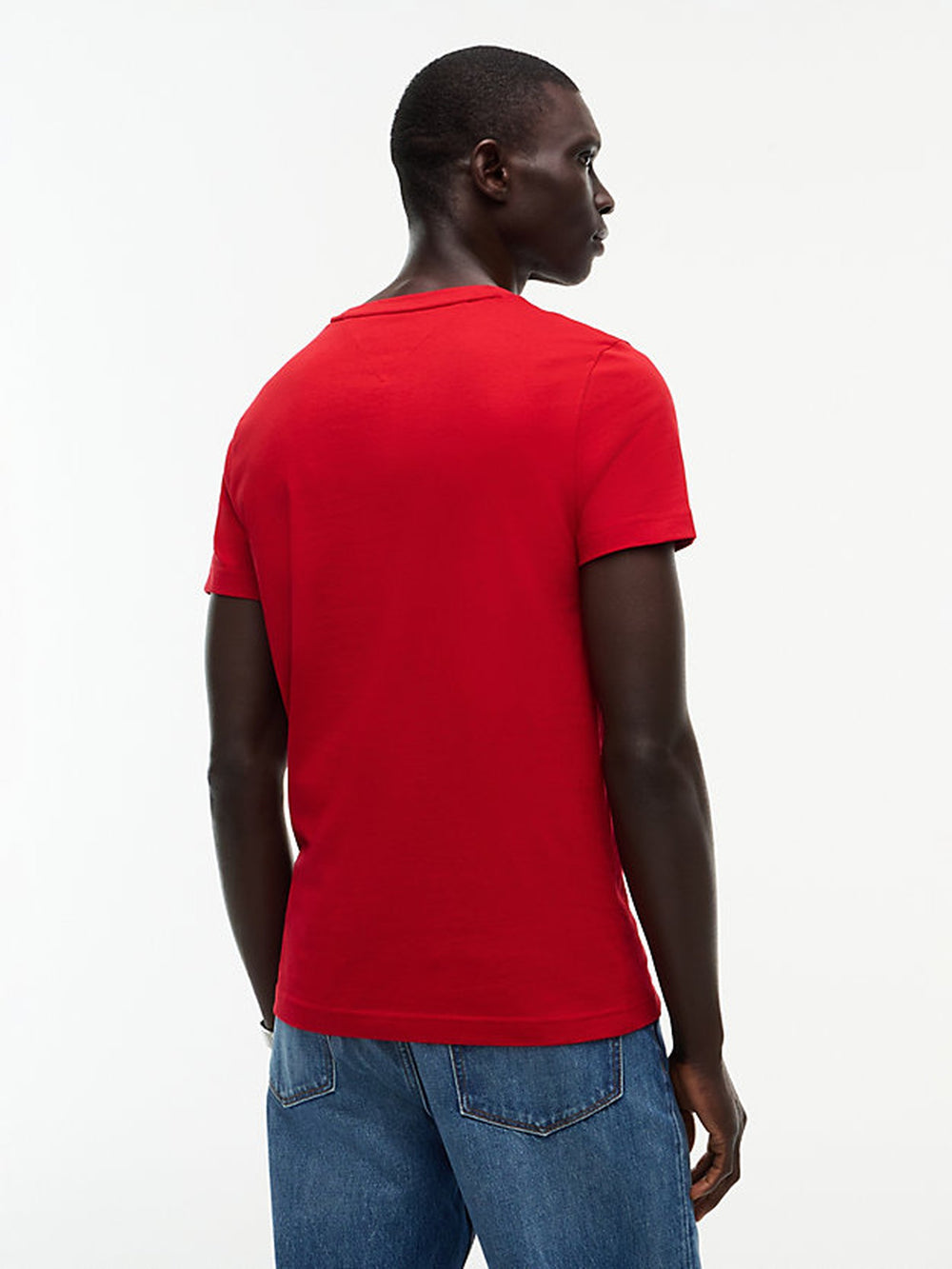 Slim Fit Chest Logo Jersey Tshirt