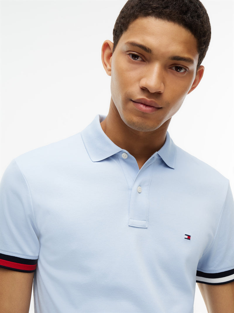 Slim Fit Interlock Polo