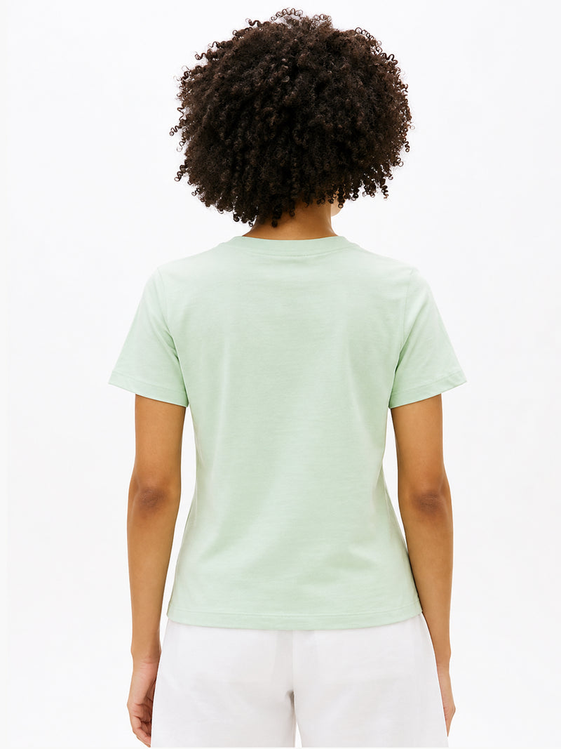 Solid Regular Fit Half Sleeve Cotton Jersey T-Shirt