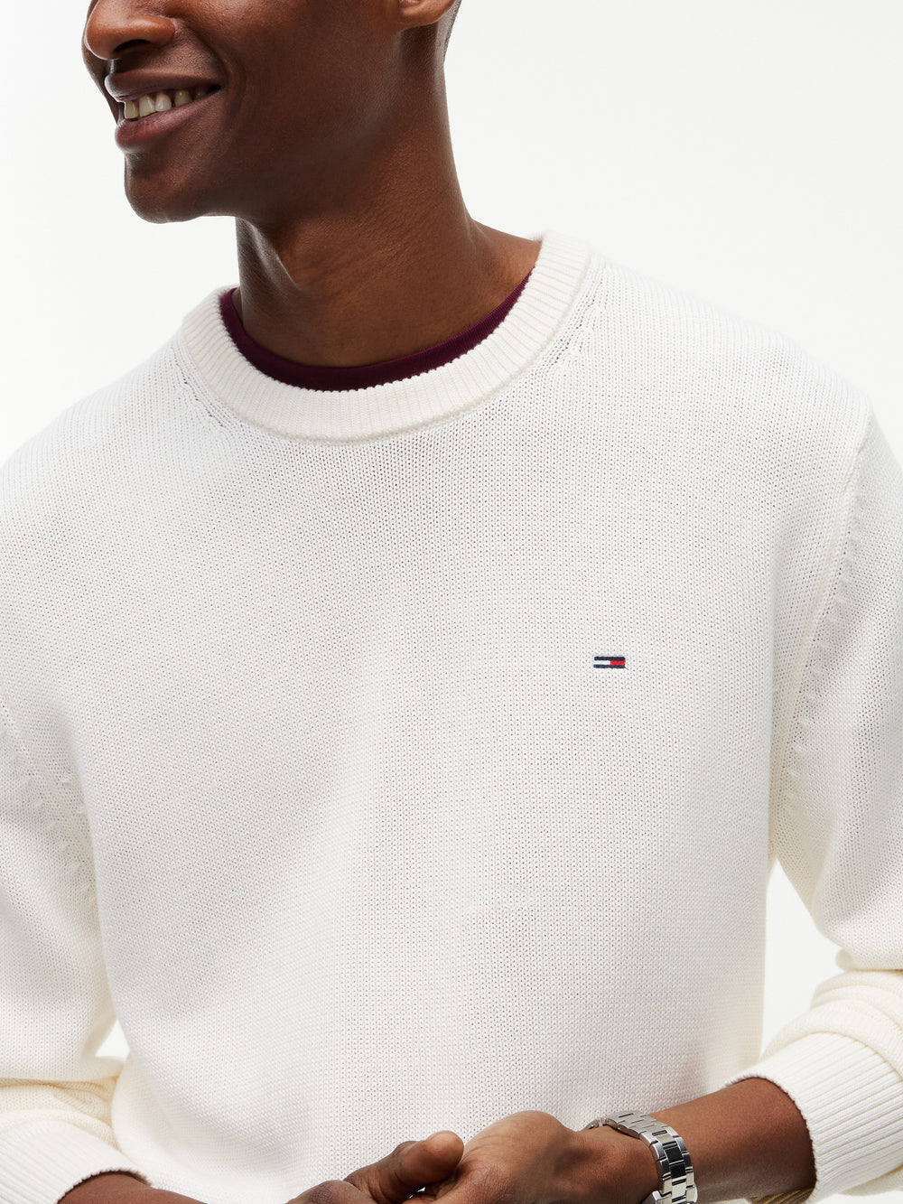 Slim Fit Essential Loose Knit Pullover