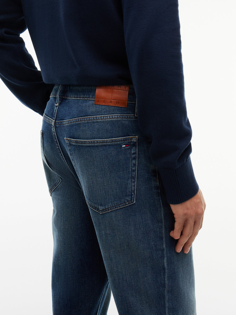 Men Ryan Bootcut Slim Bootcut Dark Wash Jeans