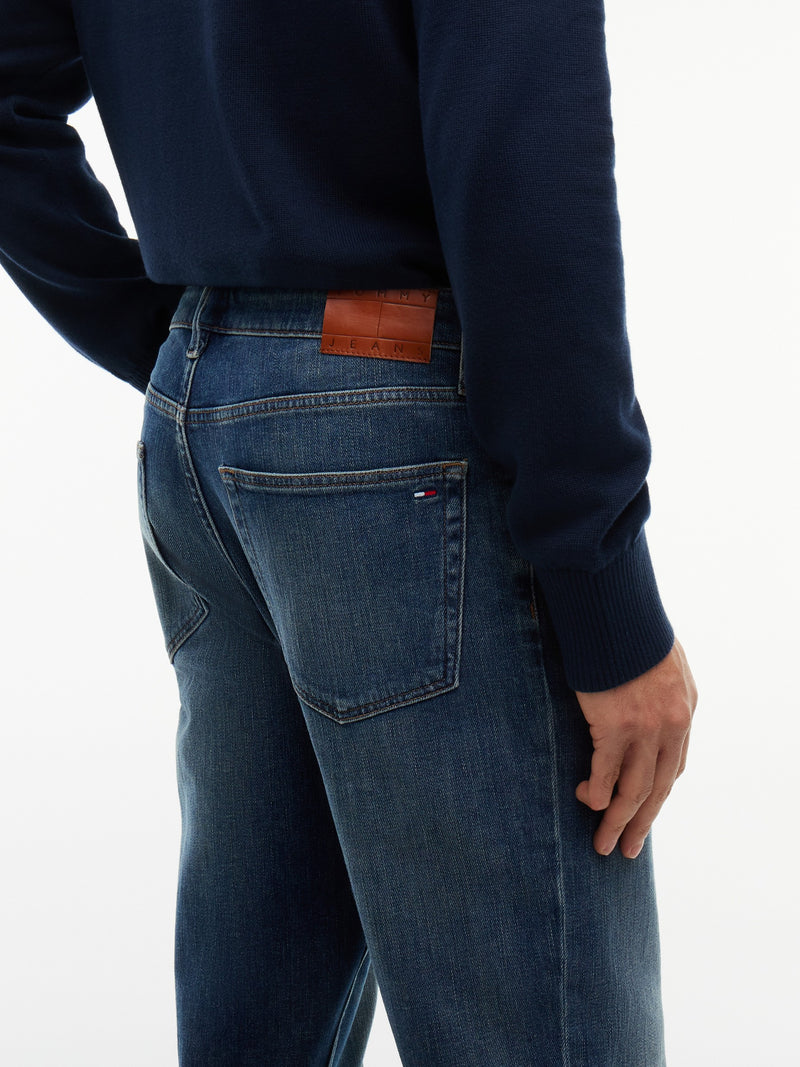 Men Ryan Bootcut Slim Bootcut Dark Wash Jeans