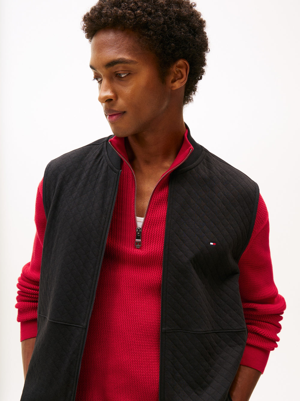 Regular Fit Mid Weight Quilted Vest