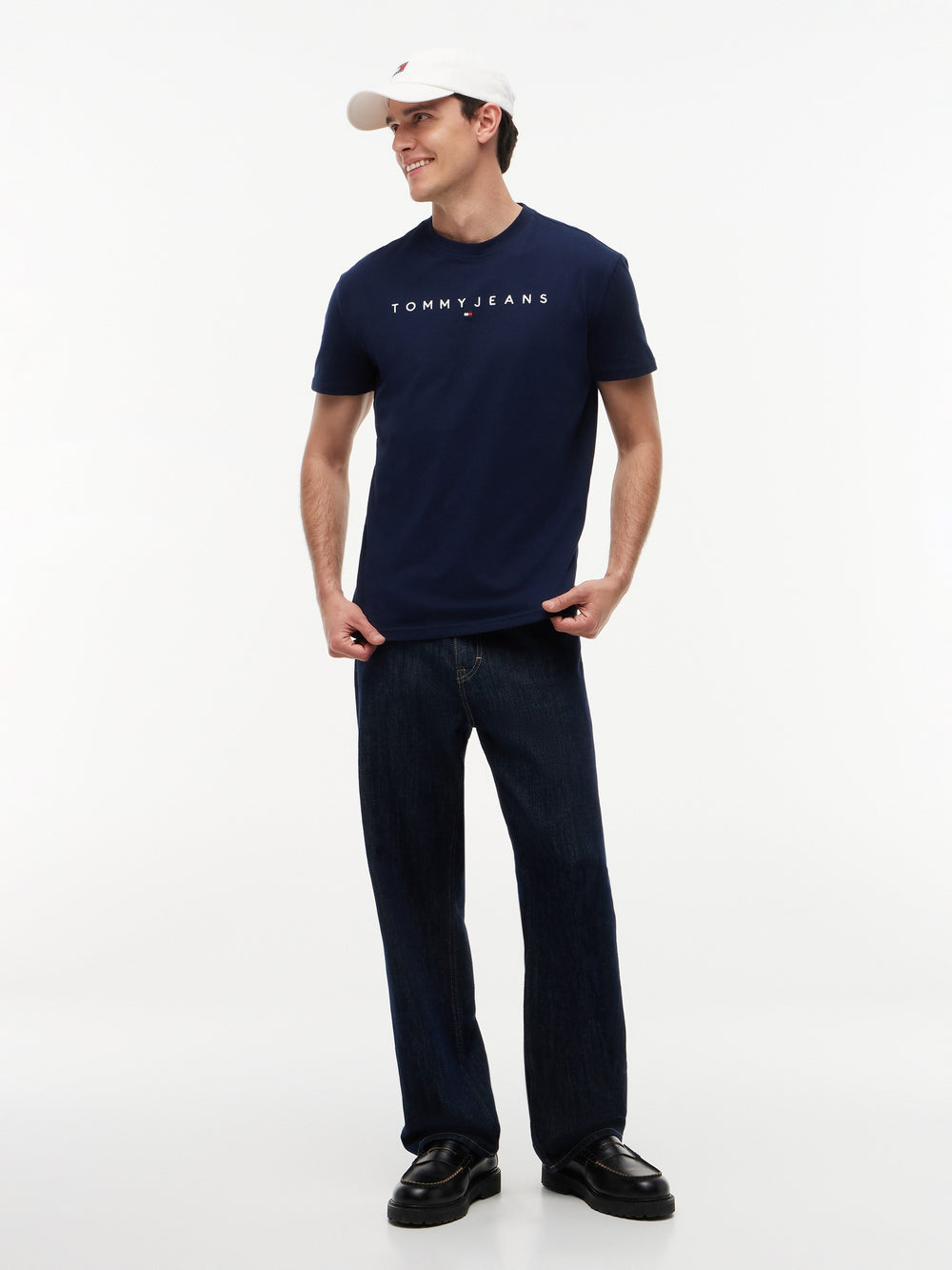 Regular Fit Linear Logo T-Shirt