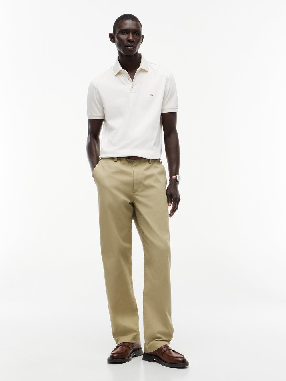 Regular Fit Shoulder Tape Interlock Polo