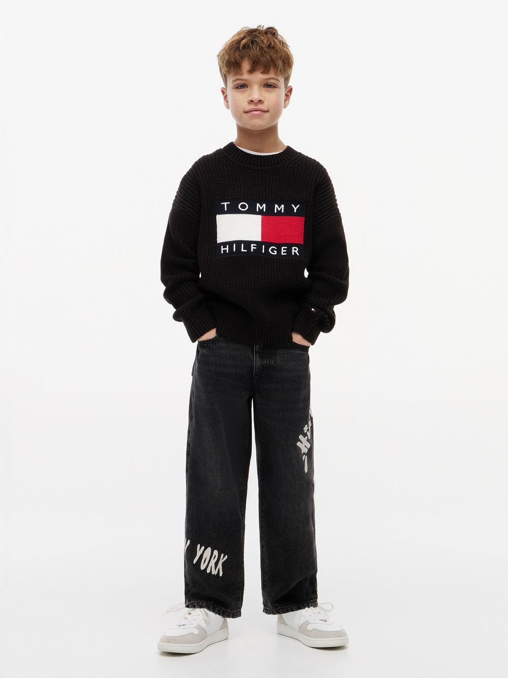 Kids Baggy Aop Jeans