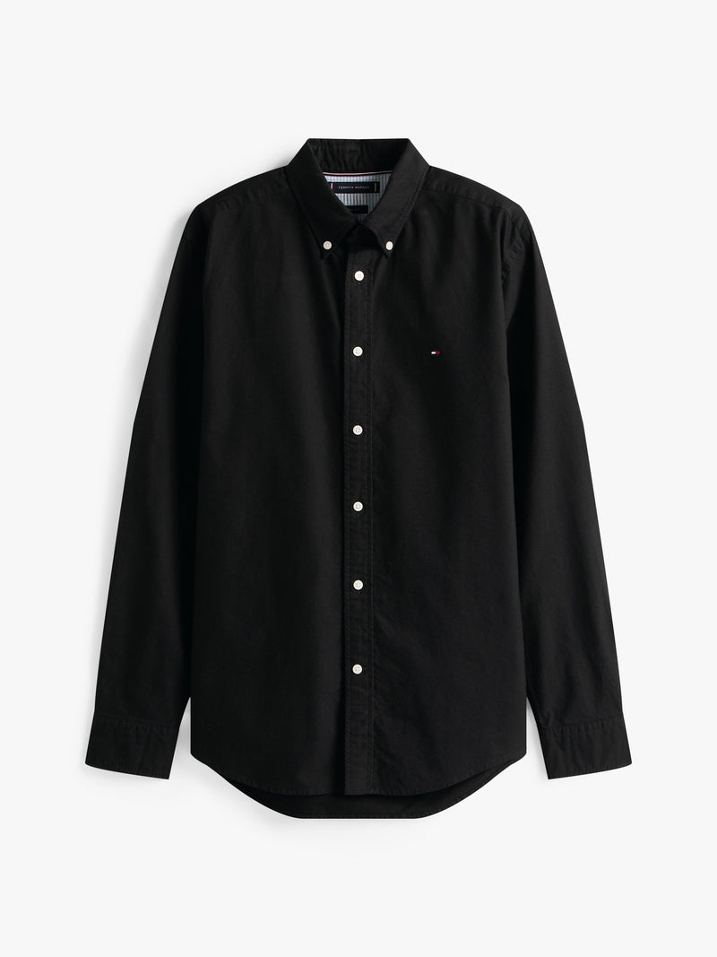 Regular Fit Solid Oxford Shirt