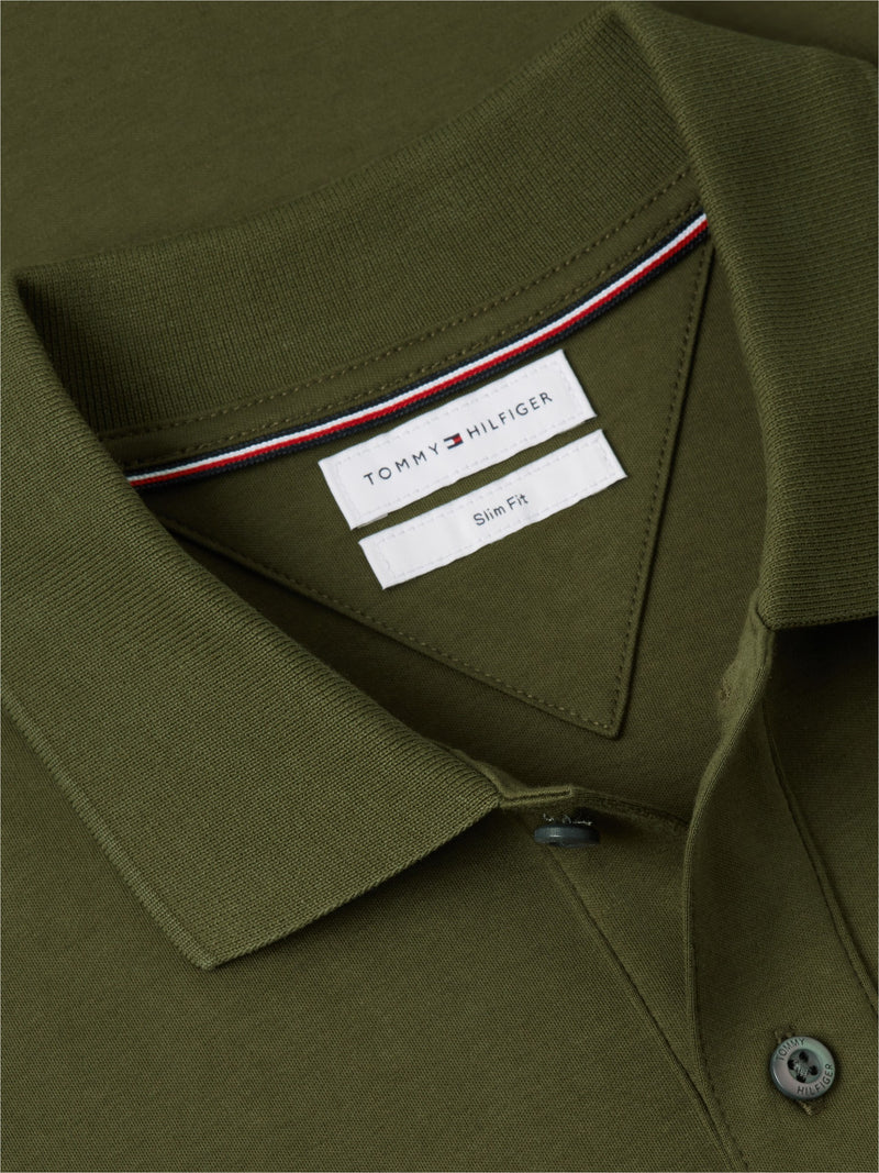 Slim Fit Interlock Polo