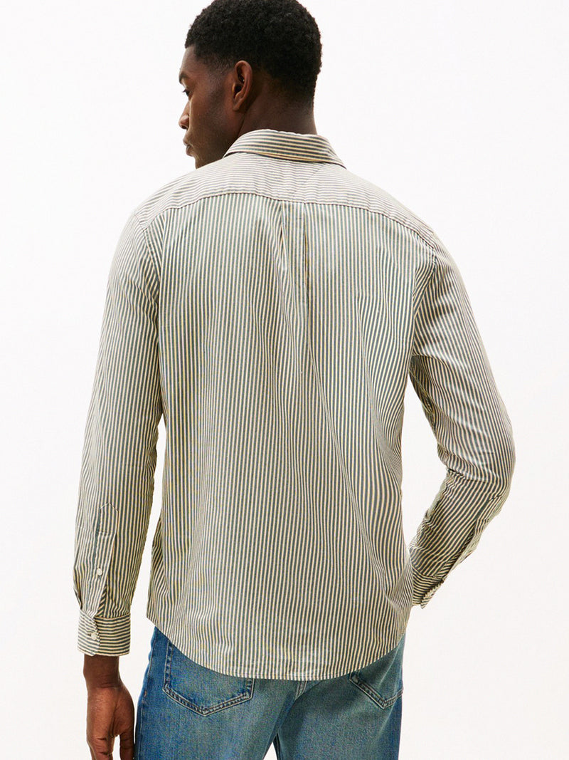 Regular Fit Twill Stripe Shirt