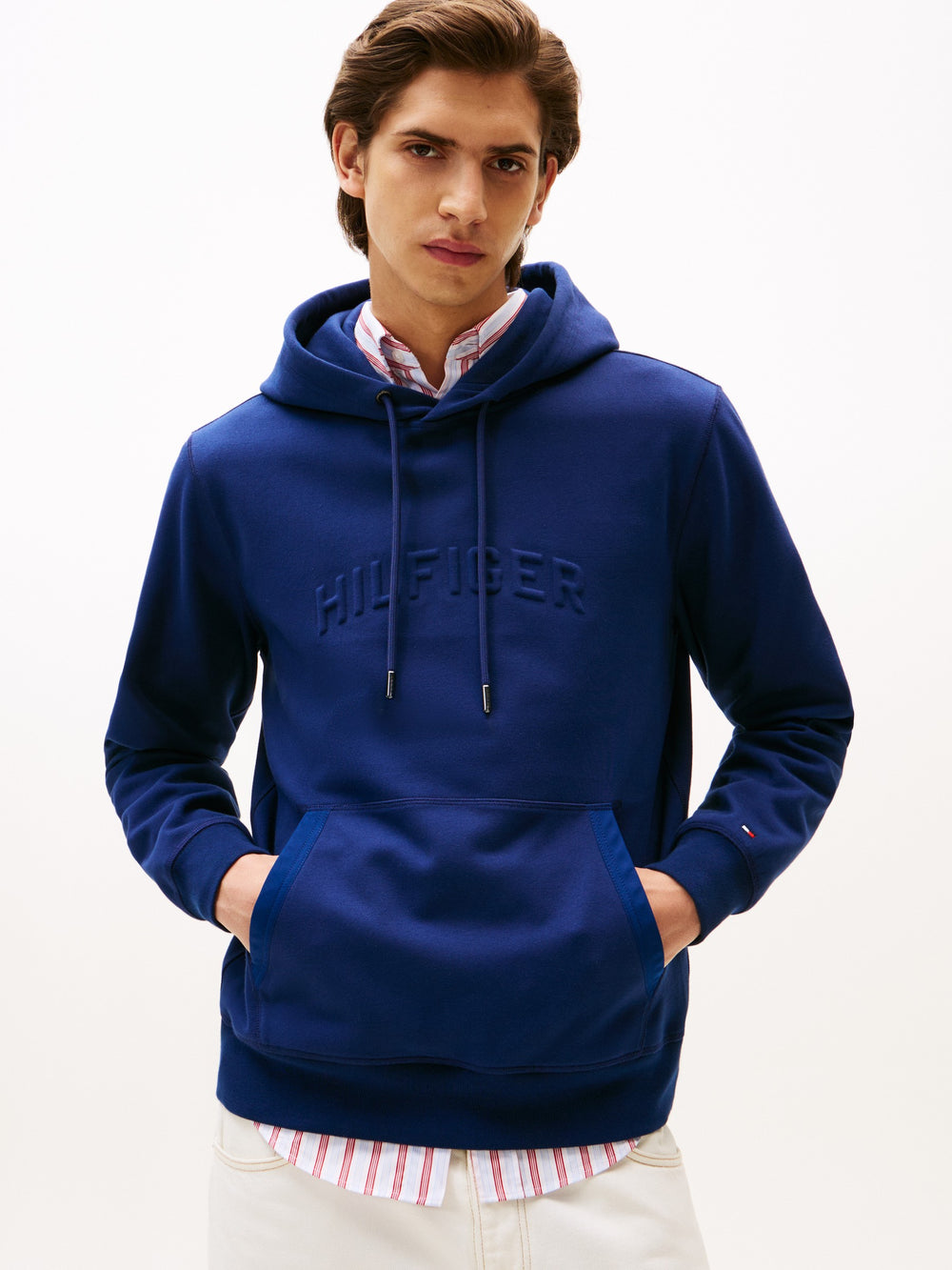 Regular Fit Interlock Hoodie