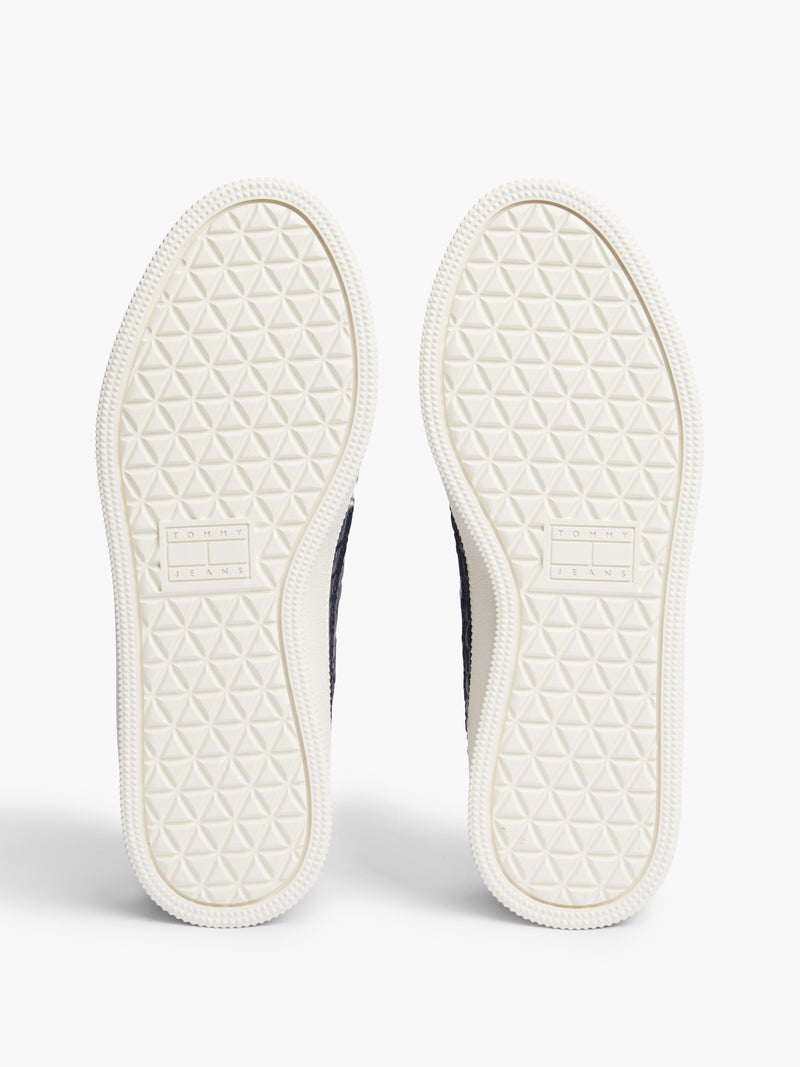 Women Croco Embossed Low Profile Sneaker